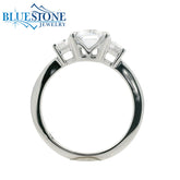 14kt White Gold Diamond Engagement Ring- SAMPLE- Special Order Only